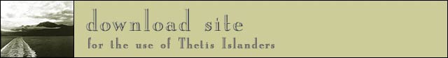download site for Thetis Islanders